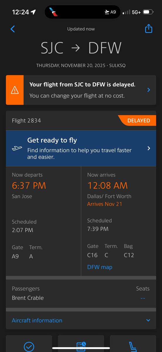 Flying to and from DFW gets worse by the day… I swear we didn’t used to be this soft. <a href="/AmericanAir/">americanair</a>