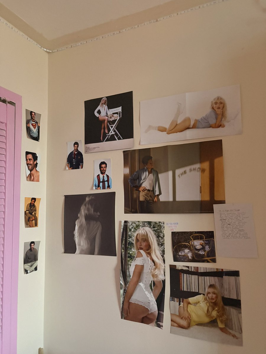 oopyswift's tweet image. y’all notice the sabrina and superman pattern…