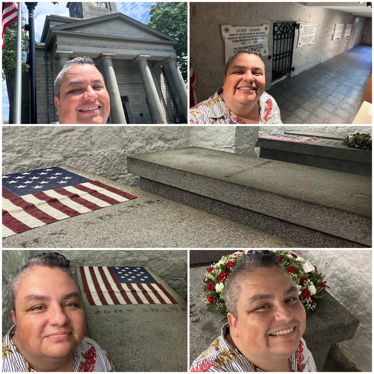 PresidentsVisit's tweet image. Re-Visiting the Church of the Presidents, and the burial site of John and John Quincy Adams! 🪦🦅🇺🇸🏛️⛵️🏖️☀️

Check out “How I Spent My Summer of Presidential Travels, 2025!” from Visiting the Presidents! visitingthepresidents.buzzsprout.com/1617841/episod…

#JohnAdams #JohnQuincyAdams #Quincy