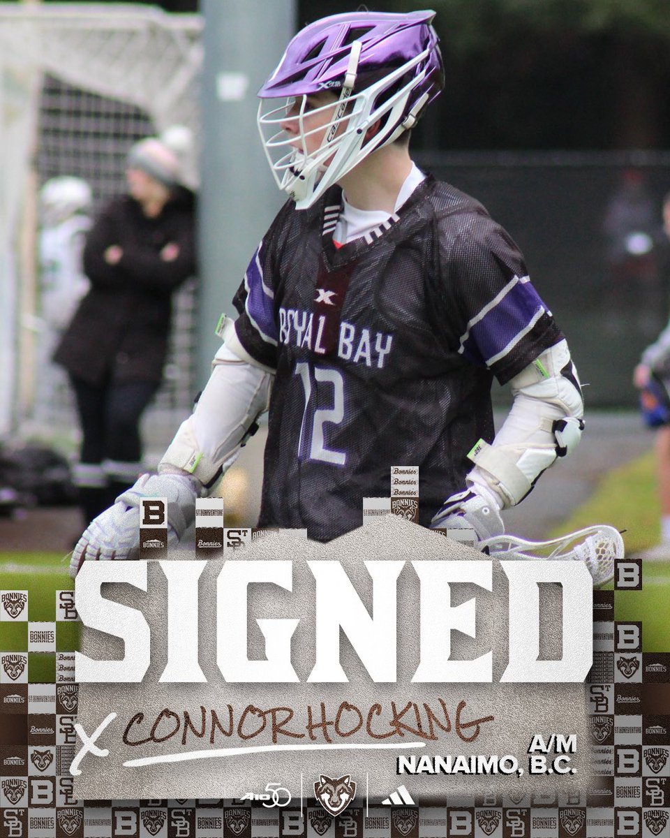 BonniesMLAX's tweet image. Welcome to St. Bonaventure, Connor Hocking‼️

Connor was named his team MVP and he plays middie + attack at Royal Bay Secondary School. He comes from an athletic family: his dad played in the CFL for 12 seasons 💪

#Committed || #Unfurl