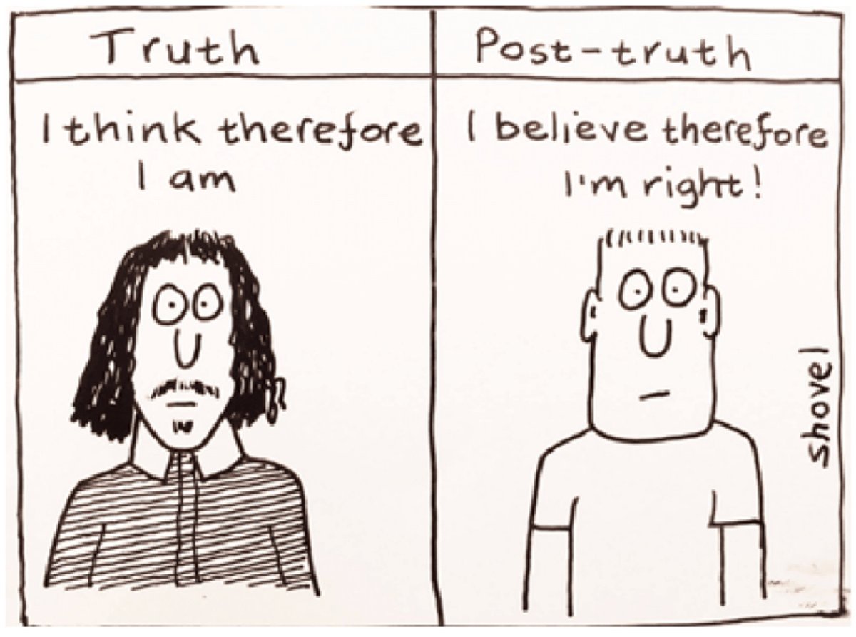 Quand je vois des entrepreneurs tomber dans le complotisme ou j’observe le glissement sournois qui transforme tous les gens critiques en “haters”, je ne suis même plus en colère.

J’ai simplement peur. 
Comment entreprendre à l'ère de la post-vérité ? 
👇🏻

paulinealigne.substack.com/p/entreprendre…