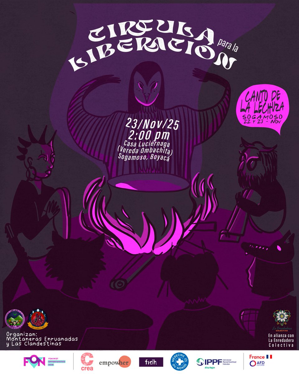 Hace unos días unas amigas me pidieron ilustrar los pósteres para el segundo "Canto de la Lechuza" en Sogamoso-Boyacá, ayer terminé  los dibujitos y me siento feliz de prestar mis manos para conjurar espacios para la colectividad, si están por ahí caigan, estará hermoso 🧚🏻‍♀️💖