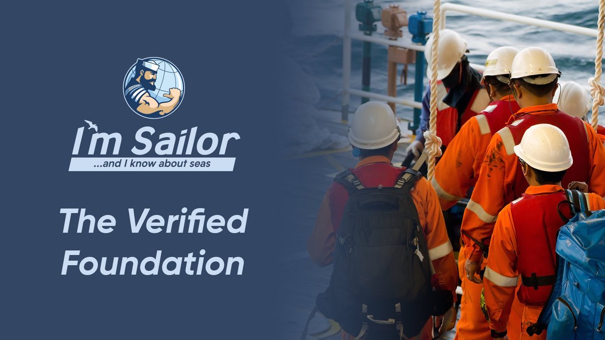 ImSailorCom's tweet image. We&apos;re building the digital professional infrastructure the maritime world needs.
#MaritimeTech #VerifiedData #IMSailor