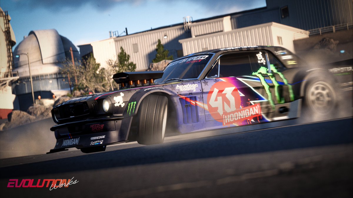 ZinoSpool's tweet image. Our ode to the late Ken Block made with the idea:
&quot;What if Hoonigan Stuck around with Need for Speed in 2017?&quot;

@TheHoonigans This is for you from the deepest of our Hearts.... #BLOCK43VER 

You can drive it and upgrade it in November 22nd when @EvolutionWorks Payback releases!