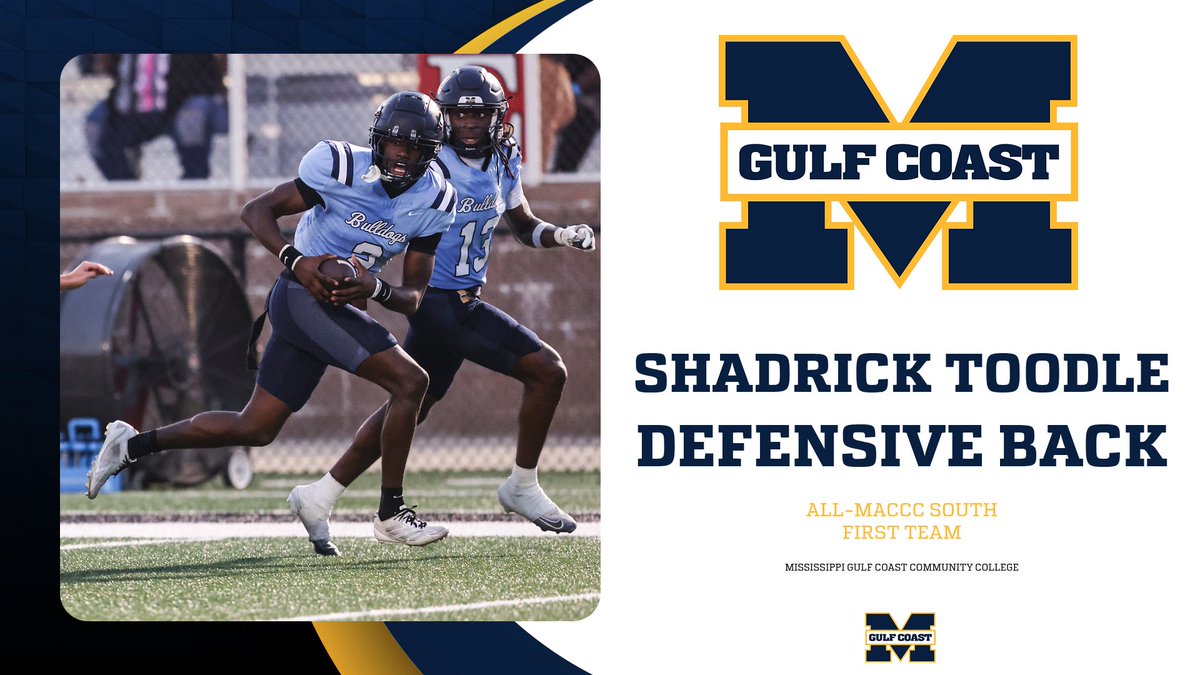 FOOTBALL | <a href="/MGCCC_FOOTBALL/">MGCCC Football</a>'s Shadrick Doodle was a ballhawk in the backfield and earned All-MACCC South First Team honors: