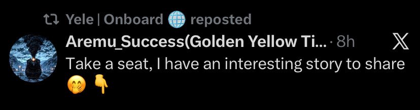 _AremuSuccess's tweet photo. Nothing beats getting noticed and  appreciated for expressing and admitting your love an amazing application like @OnboardGlobal 

The CEO himself @YeleBademosi followed me, commented on my post and retweeted 🤭🤭🤭 
Thanks for being a builder with vision, thanks for being an African, thanks for being a Nigerian 🌚🌚🙏

I feel like I’m on top of the work rn😂🥺❤️ 

Check my post out guys✌️ 

https://t.co/8WRLjYiKUb
