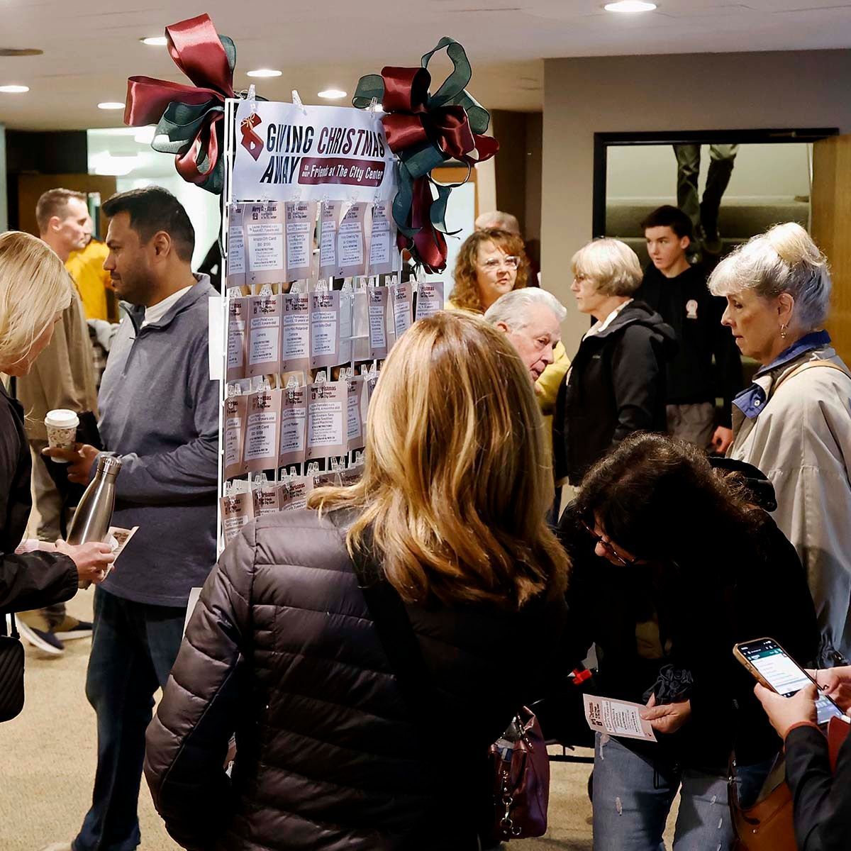 HelloMissionary's tweet image. This church family is amazing at “Giving Christmas Away!” Lots of Christmas gifts for kids at The City Center transitional living center were adopted on Sunday. You can still grab a card this Sunday. Follow the instructions and return by November 30.