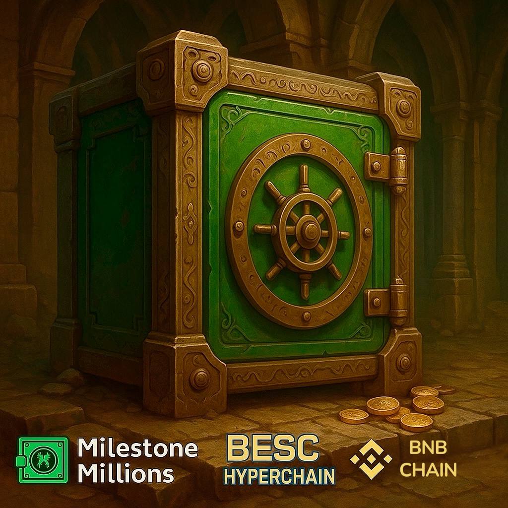 <a href="/CryptoTony__/">Crypto Tony</a> Better look at the chart of $MSMIL , up only <a href="/MileStnMillions/">Milestone Millions</a> on the $BESC Hyperchain ✔️✔️✔️