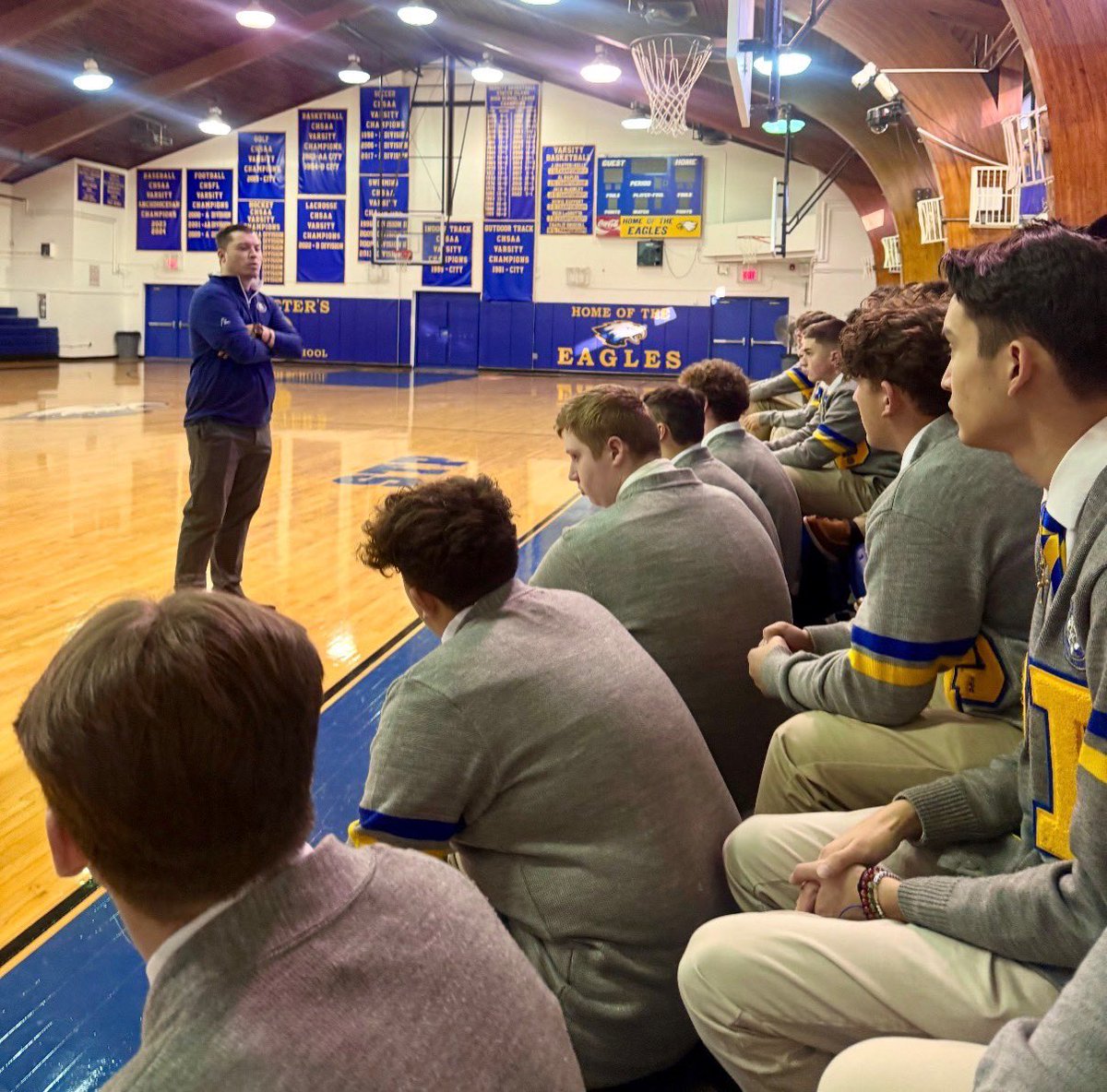 Thank you to <a href="/Return_Of_RB/">Rico Bo$co</a> for speaking to our senior class <a href="/STP_Eagles/">Coach Mark DeCristoforo</a> <a href="/StPetersBoysHS/">St. Peter's Boys High School</a> on his path to success. 

Key Takeaways

“Be persistent in your effort in all you do”
“Use the adversity to your advantage”