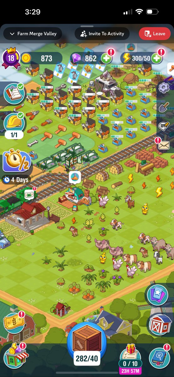 #farmmergevalleywhileimontheclock