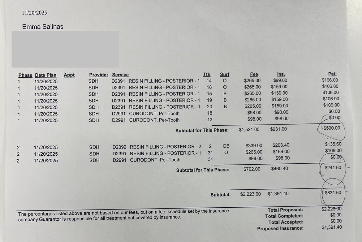 11 months after trying the $250 lumina anti-cavity probiotic I just went to the dentist and found ou