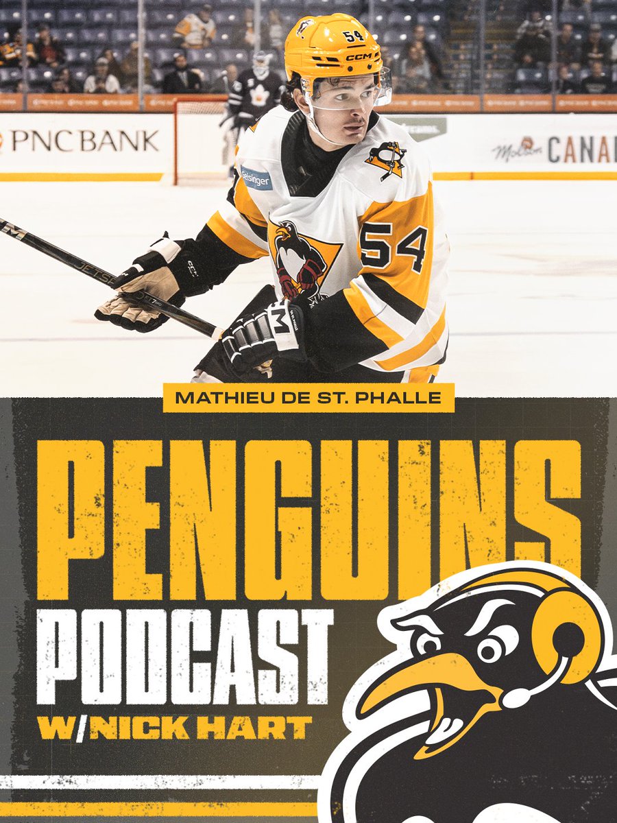 A new Penguins Podcast has hit your feed🎧

Mathieu De St. Phalle steps into the kitchen to cook up a delightful episode, and you can listen here 👇
wbspenguins.com/penguins-podca…