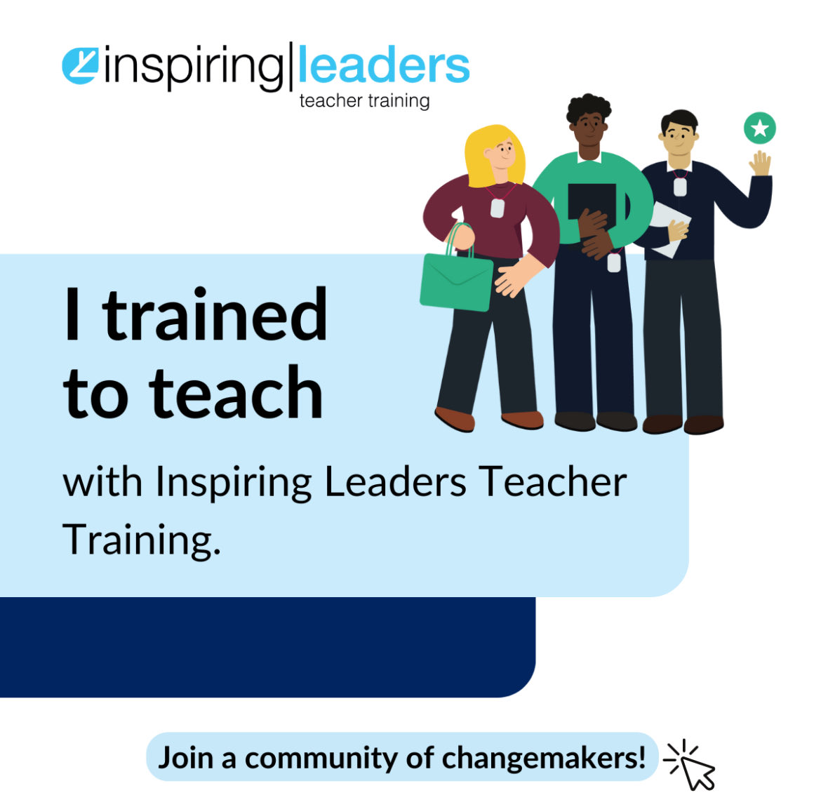 I trained to teach with <a href="/ILSCITT/">Inspiring Leaders Teacher Training</a> now it’s your turn👩🏼‍🏫🍎 
Visit their website for more inspiringleadersscitt.com