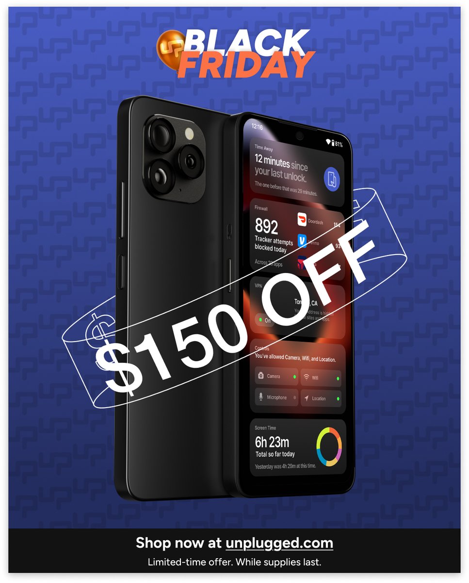 What the heck, let's kick-off our Black Friday Sale a week early. Get an UP Phone for the holidays. unplugged.com