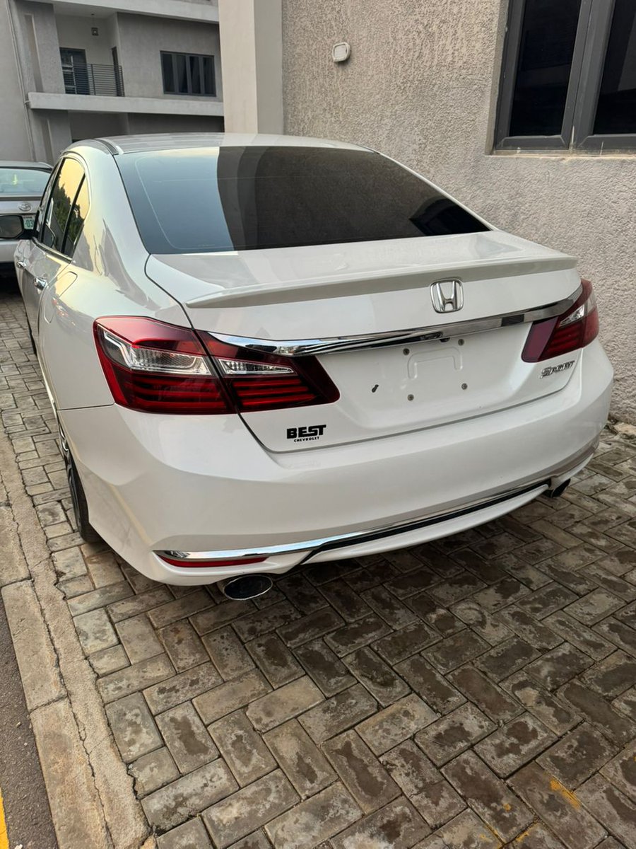 <a href="/Carsnationn/">Cars Nation</a> DISTRESS SALE 💥 
FOREIGN USED HONDA ACCORD SPORT 2017 MODEL WITH ORIGINAL CUSTOMS DUTY GOING FOR 15M LAST PRICE 
ABUJA