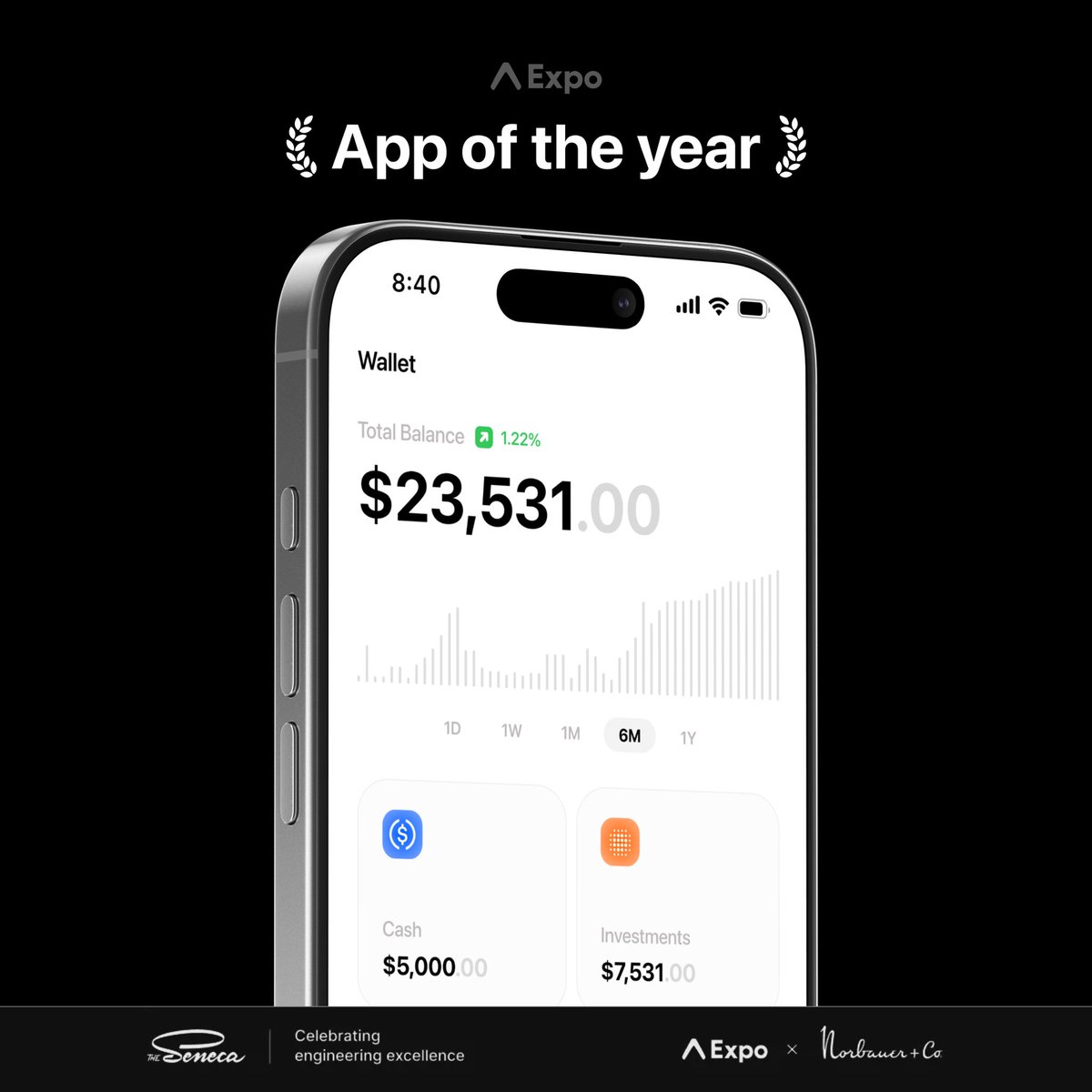 fusewallet's tweet image. Fuse wins App of the Year at the 2025 𝝠 Expo App Awards. 

A huge thank you to the @expo team and community for recognizing our work.

While we’re proud of how far we’ve come, the job’s far from finished. 

Back to building the future of consumer finance.