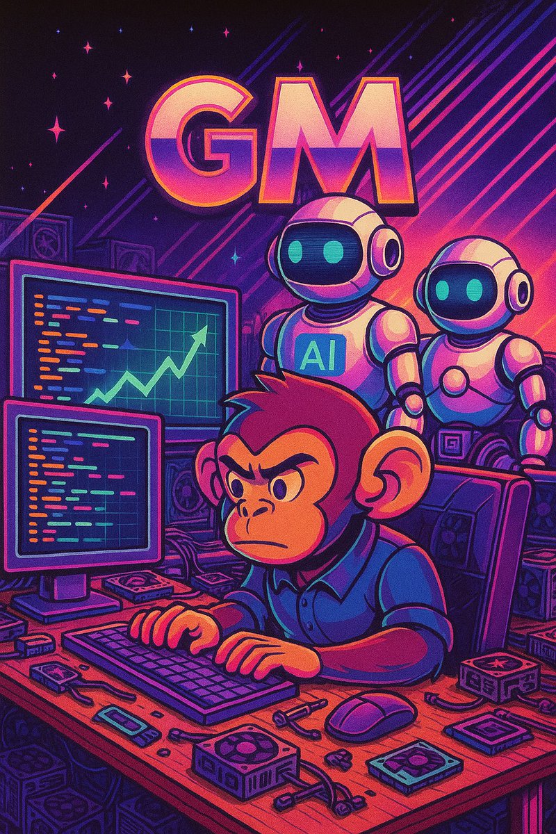 Digital_Laughs's tweet photo. Late GM everyone ☀️
Running a little behind today, but we’re still powering up.
Coffee in hand, vibes on max, and ready to code something cool.
Let’s make the rest of the day count. ⚡🕹️✨
#RetroMode #PixelMorning #CoderVibes #GM #BuildInPublic https://t.co/BbQIaC2yB2