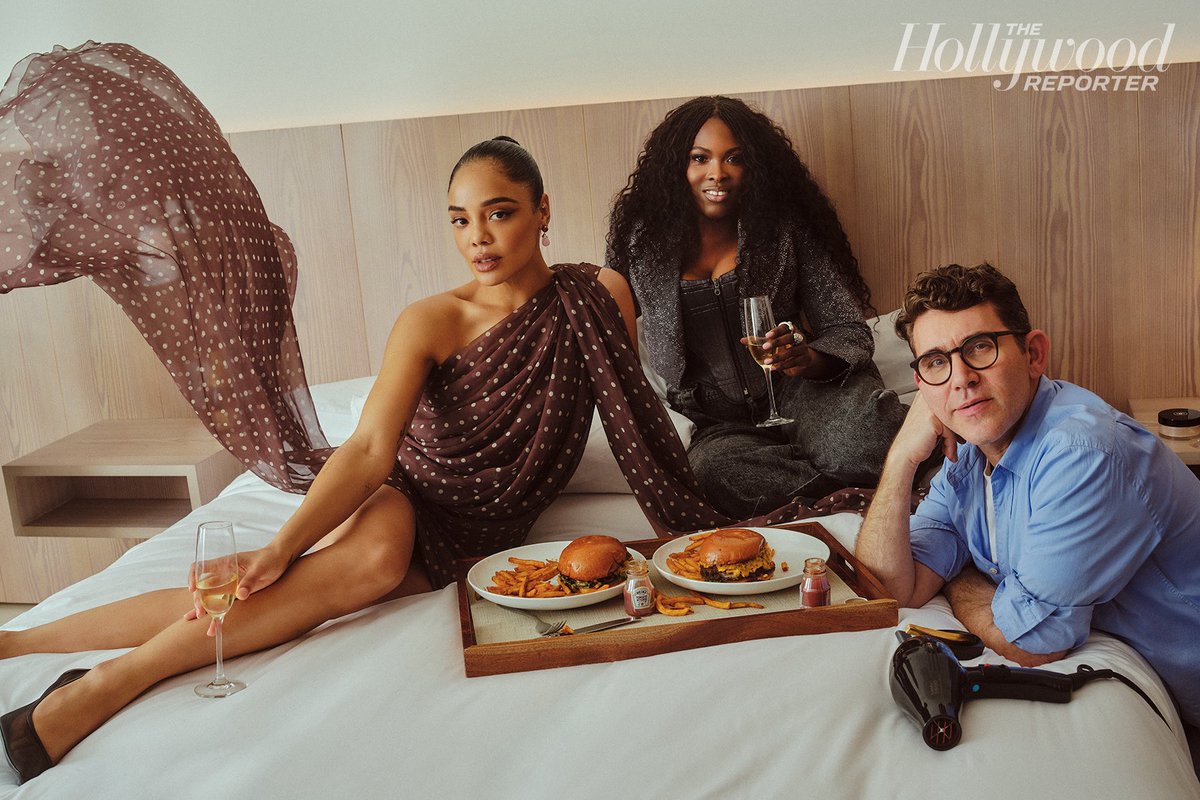 KierraLanice's tweet photo. For a small-town girl from Lansing, MI… this is surreal. My first major cover as a MUA with my name printed in the credits 
The Hollywood Reporter Beauty issue

Tessa Thompson x Lacy Redway x Alex Babsky
Redway Styling: Posh McKoy @poshmckoy
Redway Makeup: Kierra Lanice https://t.co/RW31GzLXQo