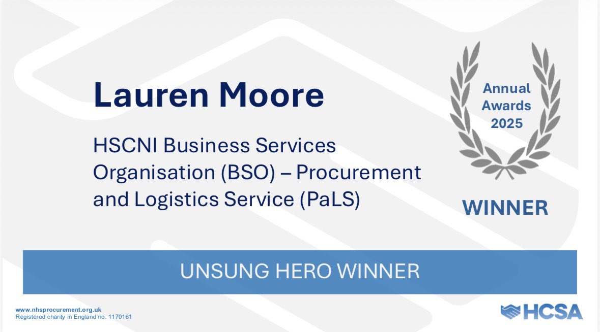HCSAprocurement's tweet photo. Congrats 🍾 https://t.co/Sb17iVoV0C