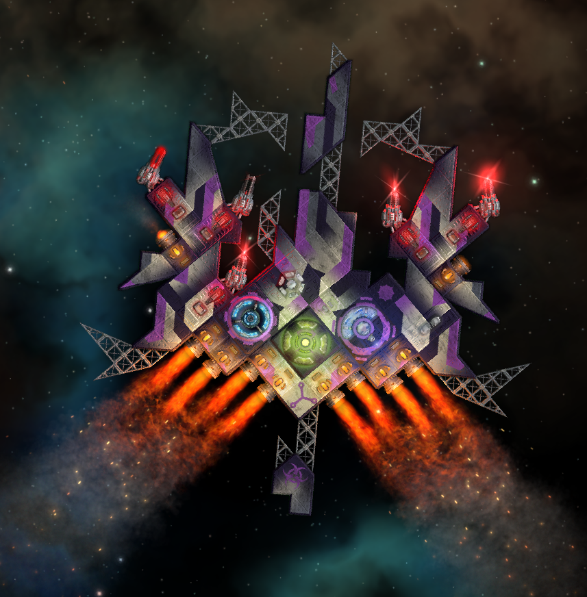#Cosmoteer ship of the day: "Awwoo" by admral_grant. Build your own ship in Cosmoteer: Starship Architect &amp; Commander! Download the FREE demo and buy it on Steam: store.steampowered.com/app/799600/