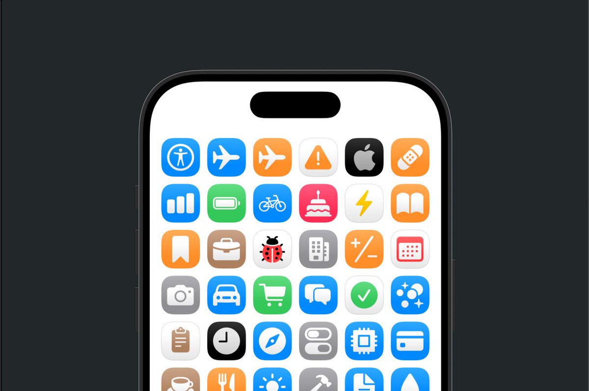 danielsaidi's tweet image. BadgeIcon 2.1.4 for #SwiftUI is out! 🚀 This library makes is easy to create icons like the ones we have in the Settings app. The library defines a huge set of predefined icons and makes it easy to create your own.

github.com/danielsaidi/Ba…
