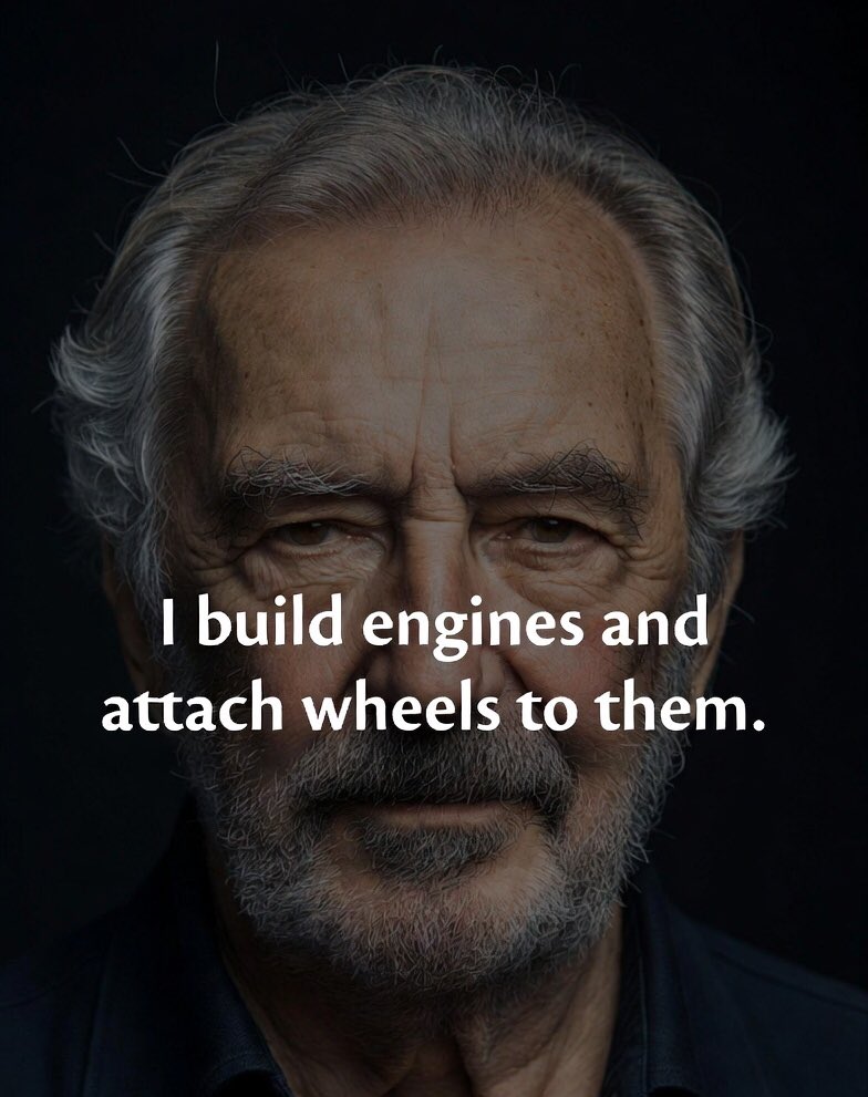 discoverer_Jn's tweet image. Aerodynamics are for people who can’t build engines
I build engines and attach wheels to them 
Enzo Ferrari🗣️🗣️
#DriveSmart #AutoExpert
#discoveryautomobileltd