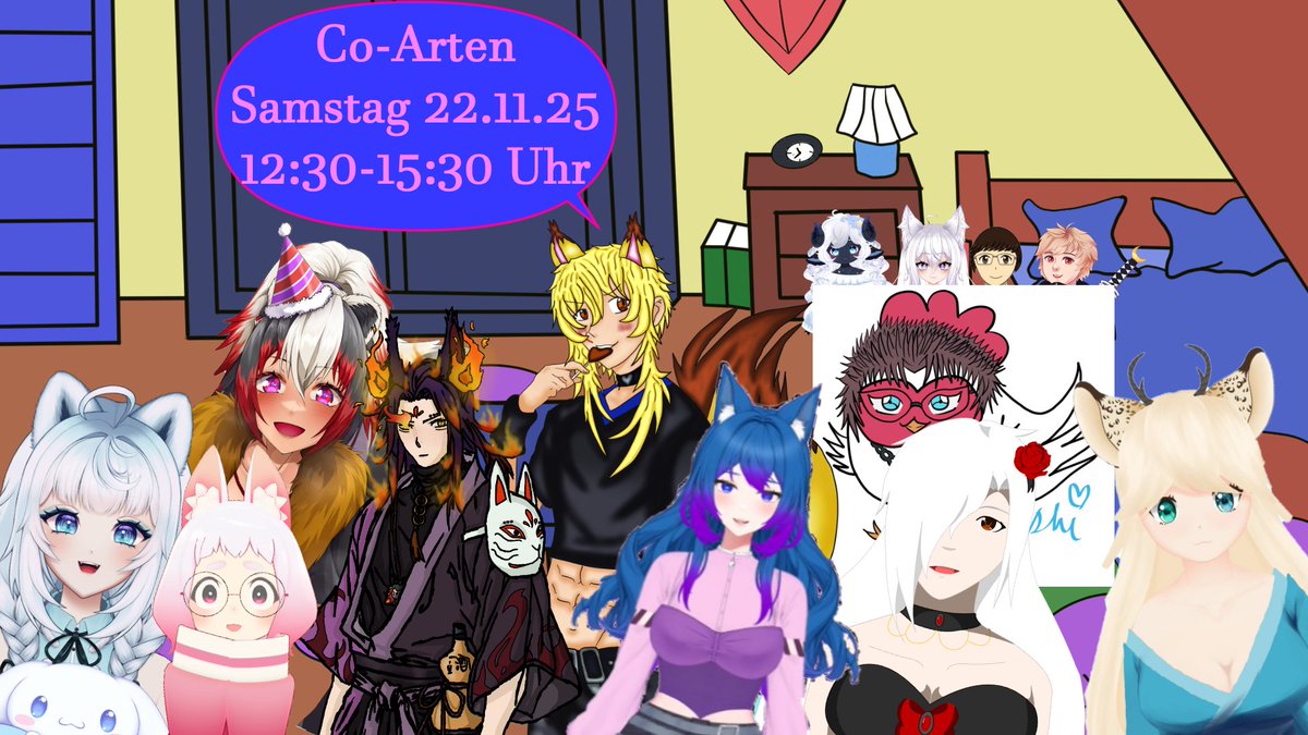 Nach Mage Arena geht es gleich weiter mit "Co-Arten".

Folgender Leiter:
<a href="/Kensuke_Tenshi/">Kensuke_Tenshi 🦊 🇩🇪 GERVTuber</a> twitch.tv/kensuke_tenshi