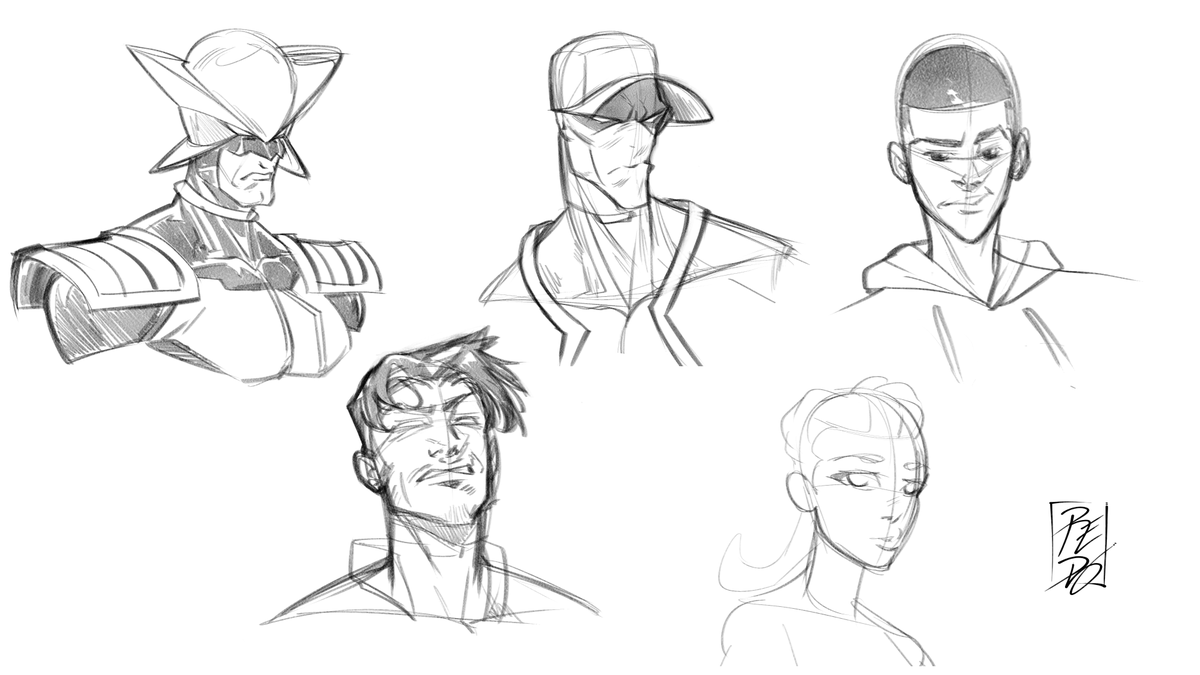 redoart_'s tweet image. pencils sketch dump