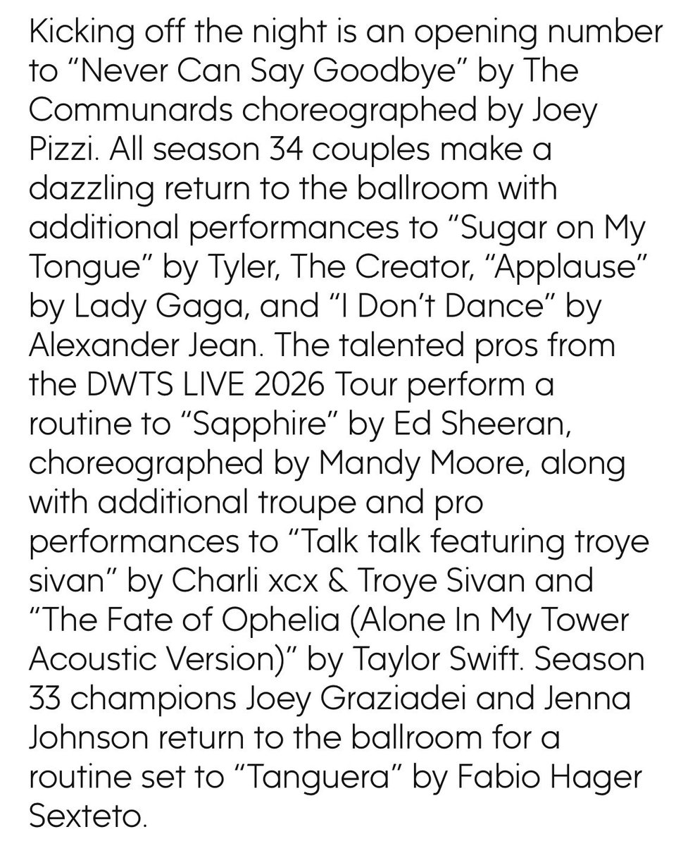 indyxdwts's tweet image. Press release! #DWTS