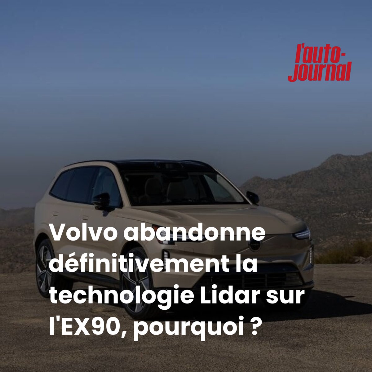 Volvo change de cap pour l'EX90 🚗 👉 l.autojournal.fr/nZC