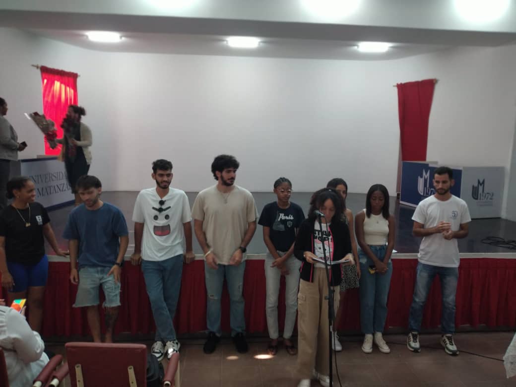 leyda_finale's tweet image. Electo en la @universidad_um el nuevo secretariado de la #FEU yumurina...Wendy Pérez Fragela, fue elegida como presidenta de la organización estudiantil; en el acto se agradeció a Lizz Claudia Varane, por el trabajo realizado. @CubaMES #FEUdeCuba #JovenesConstruyendoElFuturo