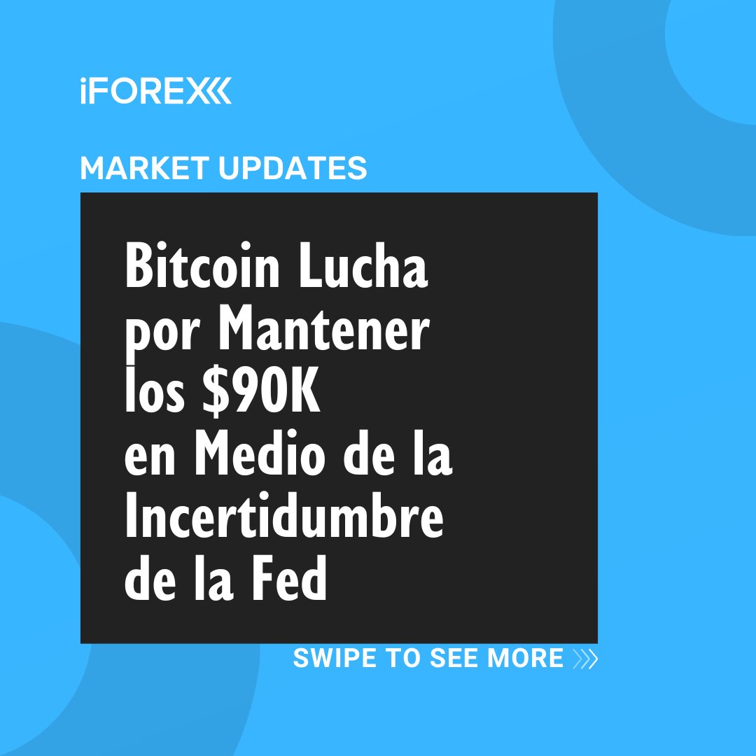 iFOREXLATAM's tweet image. #BTC
#Bitcoin cae debajo de los US$90K por la incertidumbre de la Fed y el retraso crítico de los datos laborales en #EEUU 

📍 Opere con iFOREX: iforex.mx/TgApp

#iforex #trading #StocksToWatch #stocks #signals #trump #CryptoMarket #Crypto