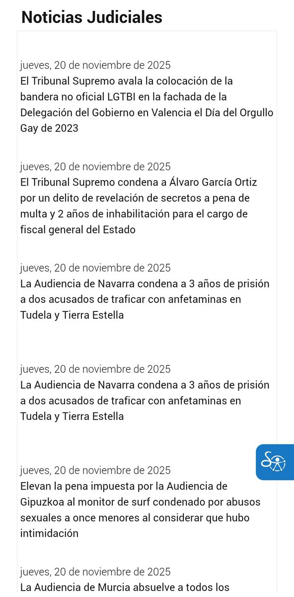 Hoy había más sentencias importantes, no sé a qué tanto revuelo