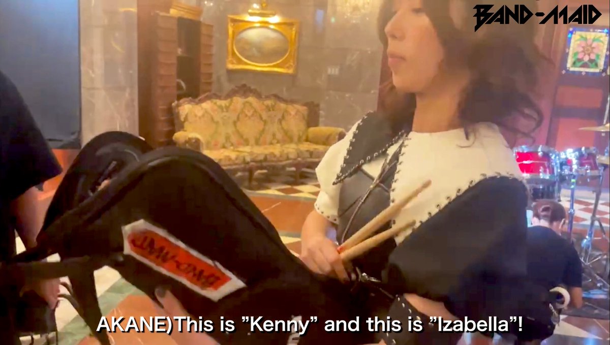 eggleman's tweet image. 皆さん、おはようございます  #BandMaid #FreakyFriday 
#PresentPerfect #SCOOOOOP
@saiki_bandmaid @kanami_bandmaid @misa_bandmaid @miku_bandmaid @achi_bandmaid