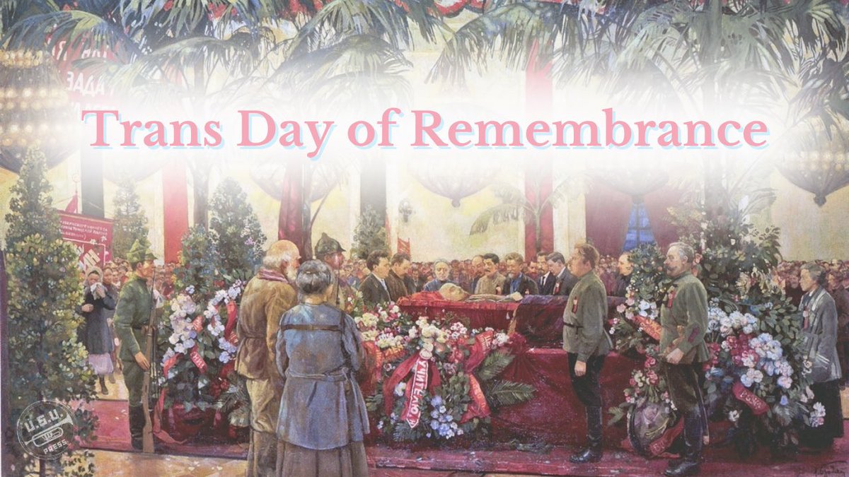 Read “Trans Day of Remembrance” here: clarion.unity-struggle-unity.org/trans-day-of-r…