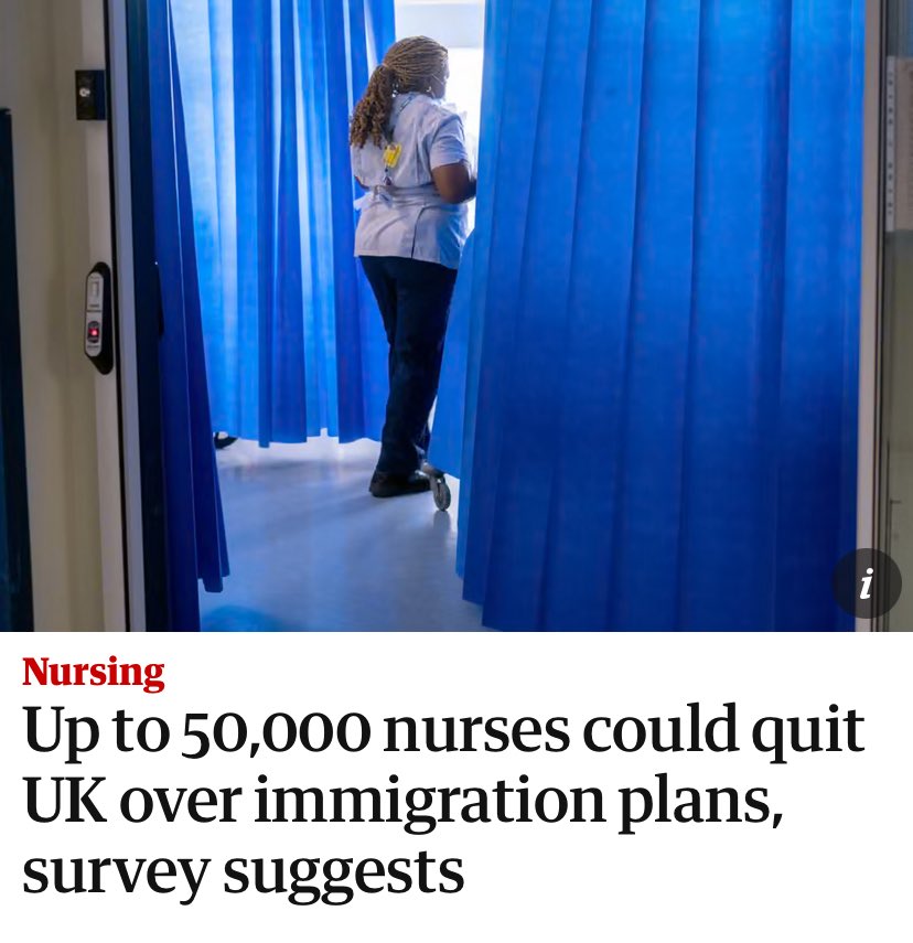 NickBuckleyMBE's tweet image. Let them leave. We can recruit better qualified home grown nurses that at least speak perfect English. We must stop abusing the third world by stealing their poorly trained staff.