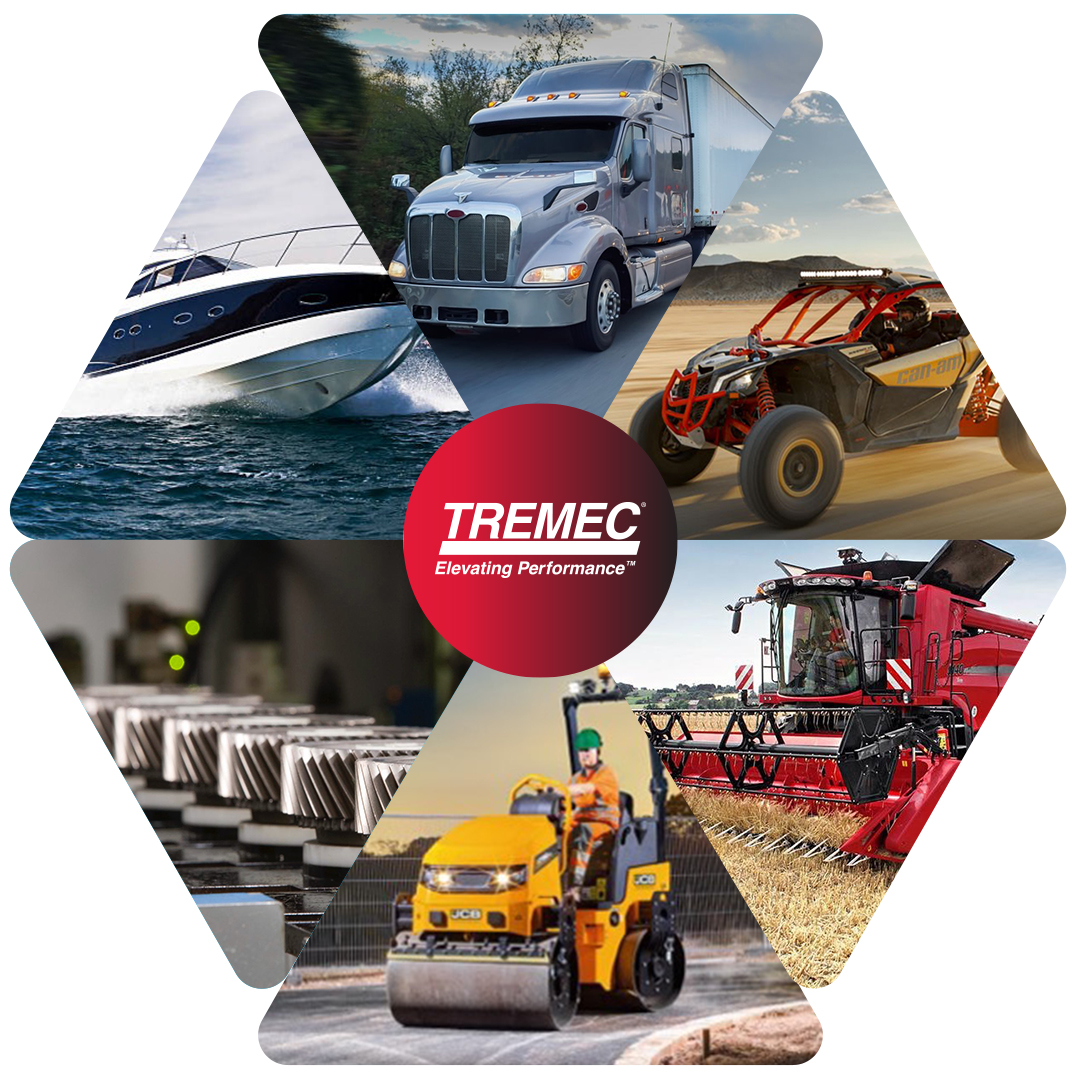 TREMEC supports a wide range of industries—off-highway, agriculture, industrial, marine, commercial vehicle, off-road recreational and automotive—with precision manufacturing and torque-transfer solutions for ICE, HEV and BEV programs.