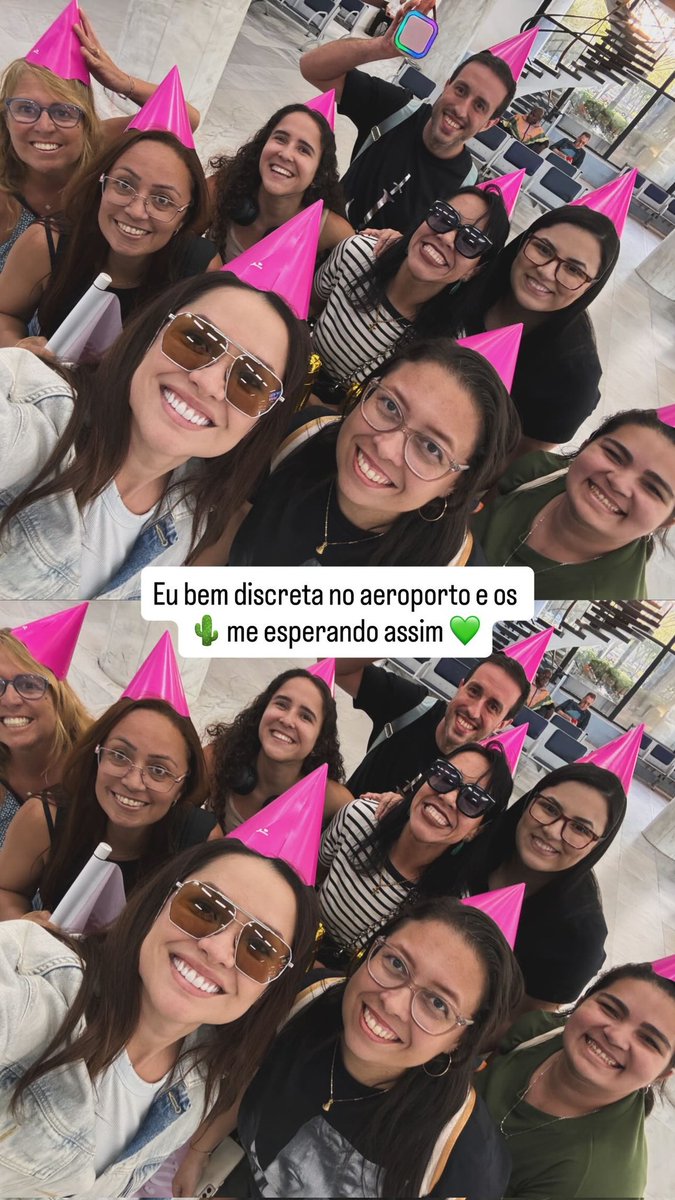 A recepção de milhões dos catarrentos dela 💚