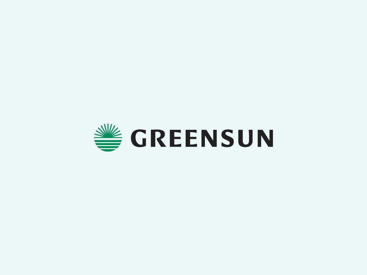 AlphaOneStudio's tweet image. Logotype for GreenSun, a solar energy company powered by AI, designed to help homes and businesses use clean energy more efficiently.

Let’s build your next project:
alphaonecreative.com