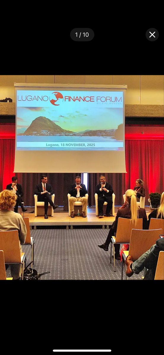 These people don’t seem worried one bit about the pull back

 $XDC

At the Lugano Finance Forum, you’ve got XDC sitting on stage with banks, digital asset firms, and regulated product issuers talking openly about institutional grade infrastructure, real-world blockchain