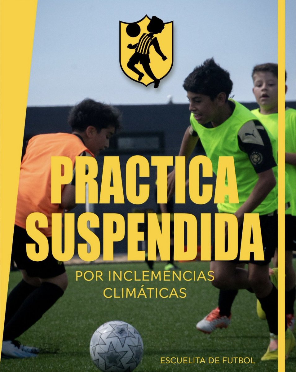 cap_escuela's tweet photo. Práctica de hoy suspendida https://t.co/9arlhMMH5B