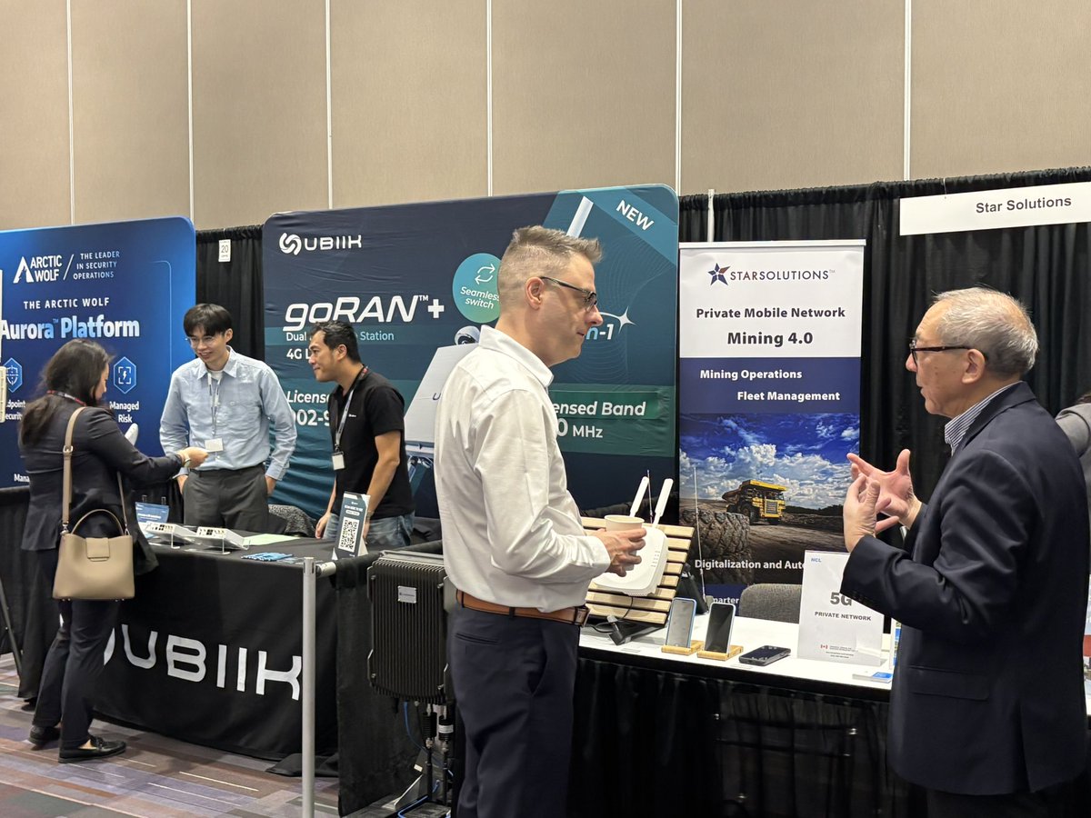 MiningTech1's tweet image. Exhibition floor at MiningTech North America Conference &amp;amp; Expo in Vancouver 🇨🇦 is buzzing with plenty of networking and conversations on tech &amp;amp; AI