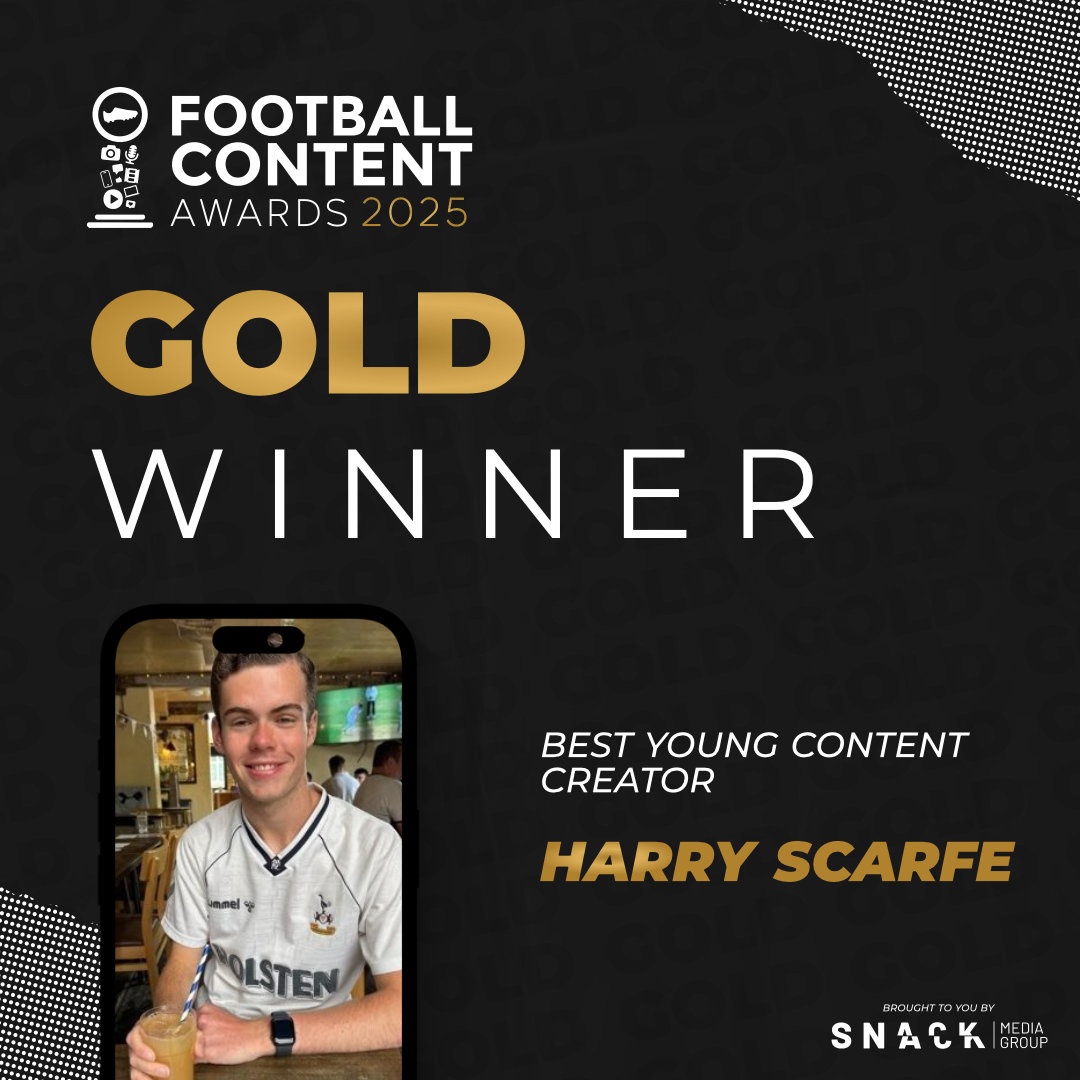 Football Content Awards tweet media