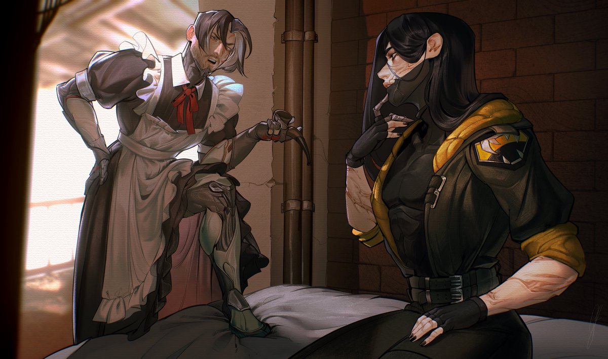 GroovyTaxi's tweet image. Arthur has been persuaded 🦾

#warframefanart #Warframe #tennocreate