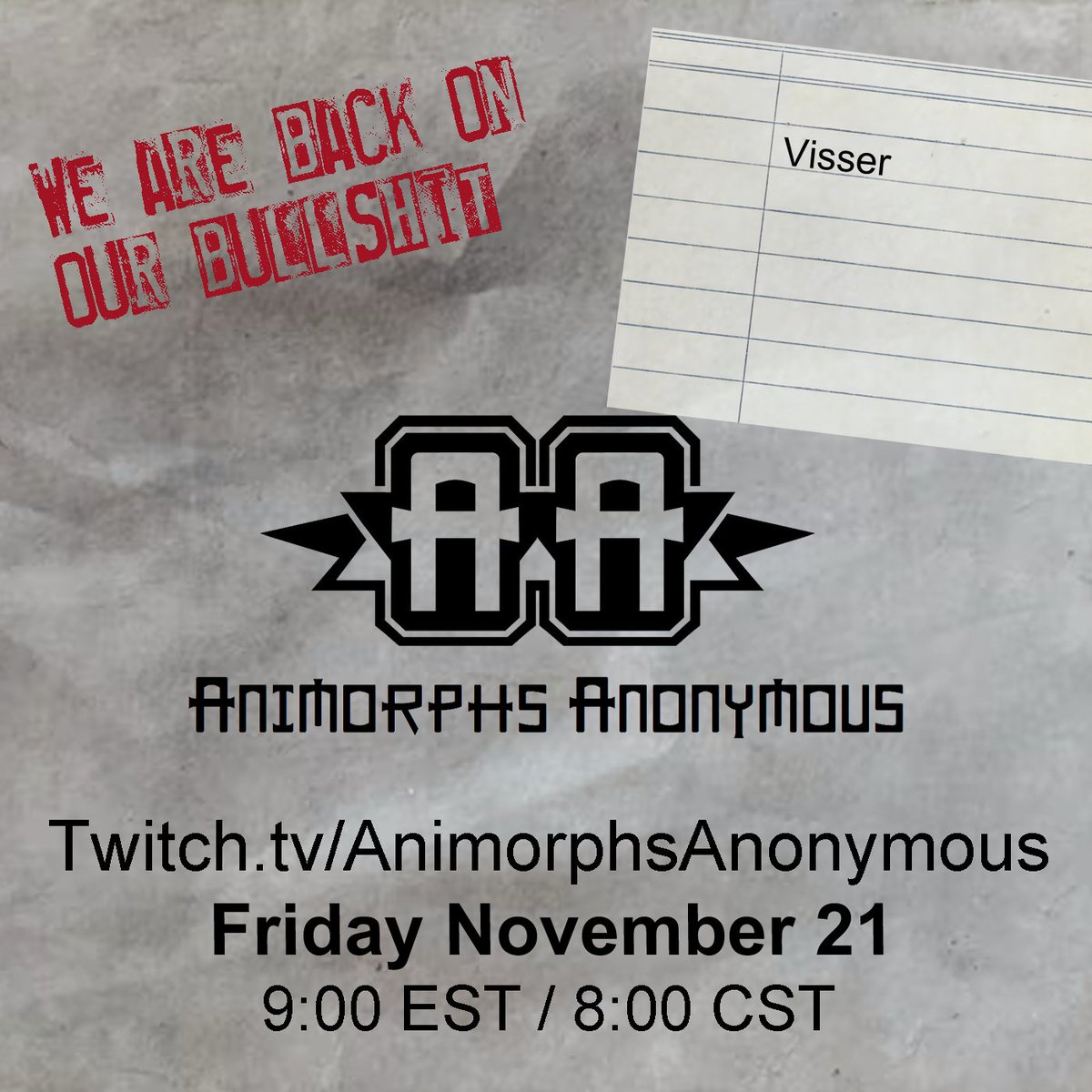 Animorphs Anonymous tweet media