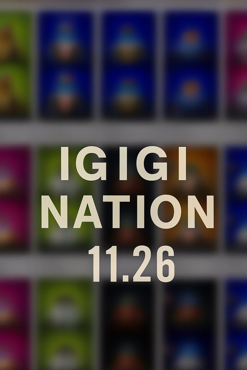 QuantumRealm_hq's tweet image. ⚡ IGIGI NATION — A NEW ERA BEGINS 11.26.25 ⚡

We’ve made a major decision for the future of the IGIGI NATION
Our upcoming mint will remain DYNAMIC — and there’s a reason for that. 🌌

These aren’t meant to be static PFPs.
They’re being built as 3D playable characters for the…