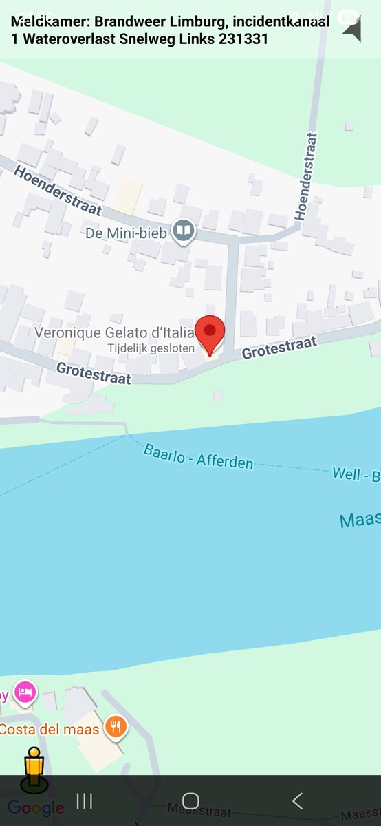 Wateroverlast in Well