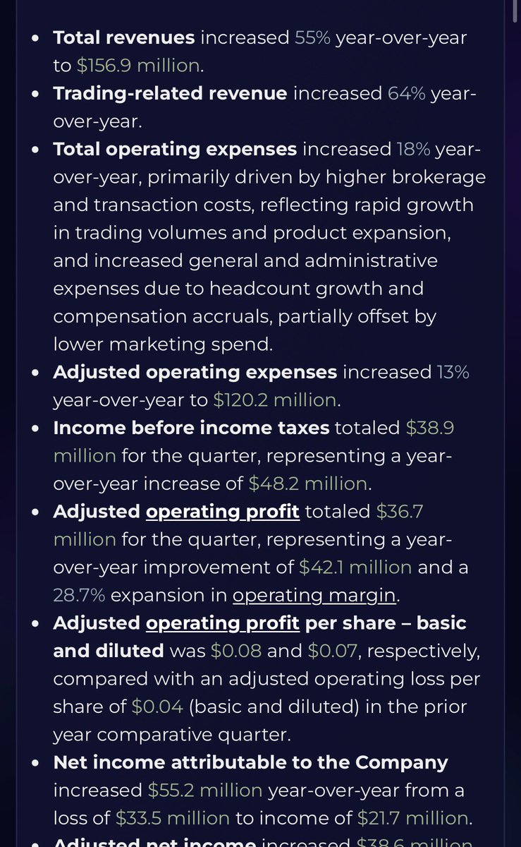 sesinadoo's tweet image. $BULL EARNINGS ⬆️