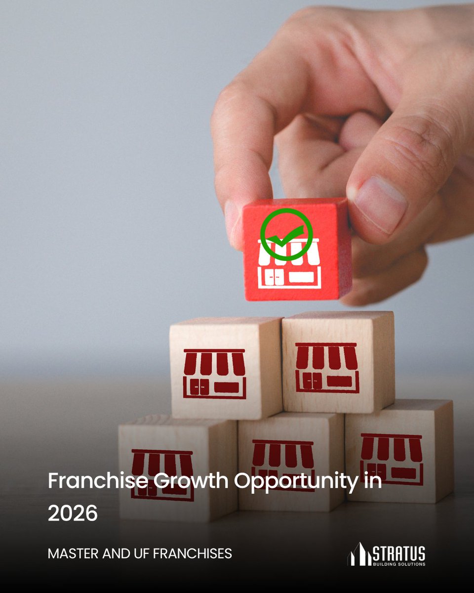 🚀 Franchise Growth in 2026
Stratus Master Franchise model =
💼 Scalable, profitable business
🔄 90% recurring revenue
⚖️ Work-life balance
🌍 Part of a $90B industry

👉 Learn more: hubs.la/Q03NKYqb0

#StratusFranchise #BusinessOpportunity
