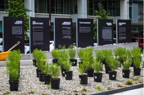 Horwitz-Wasserman Holocaust Memorial Plaza tweet media